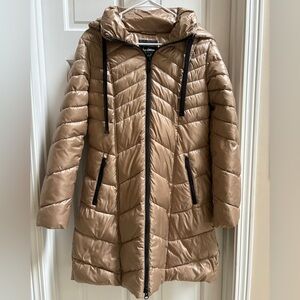 Sam Edelman Long Gold Jacket